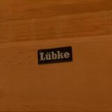 Extendable dining table from the 1960s by Lübke