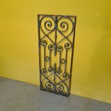 Antique Classical French Cast Iron Door Fence, from around 1900.