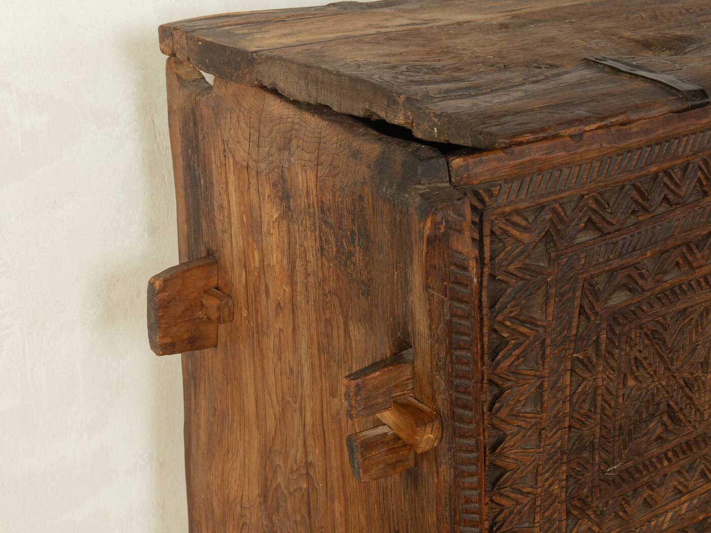 Antique Turkmen wedding chest