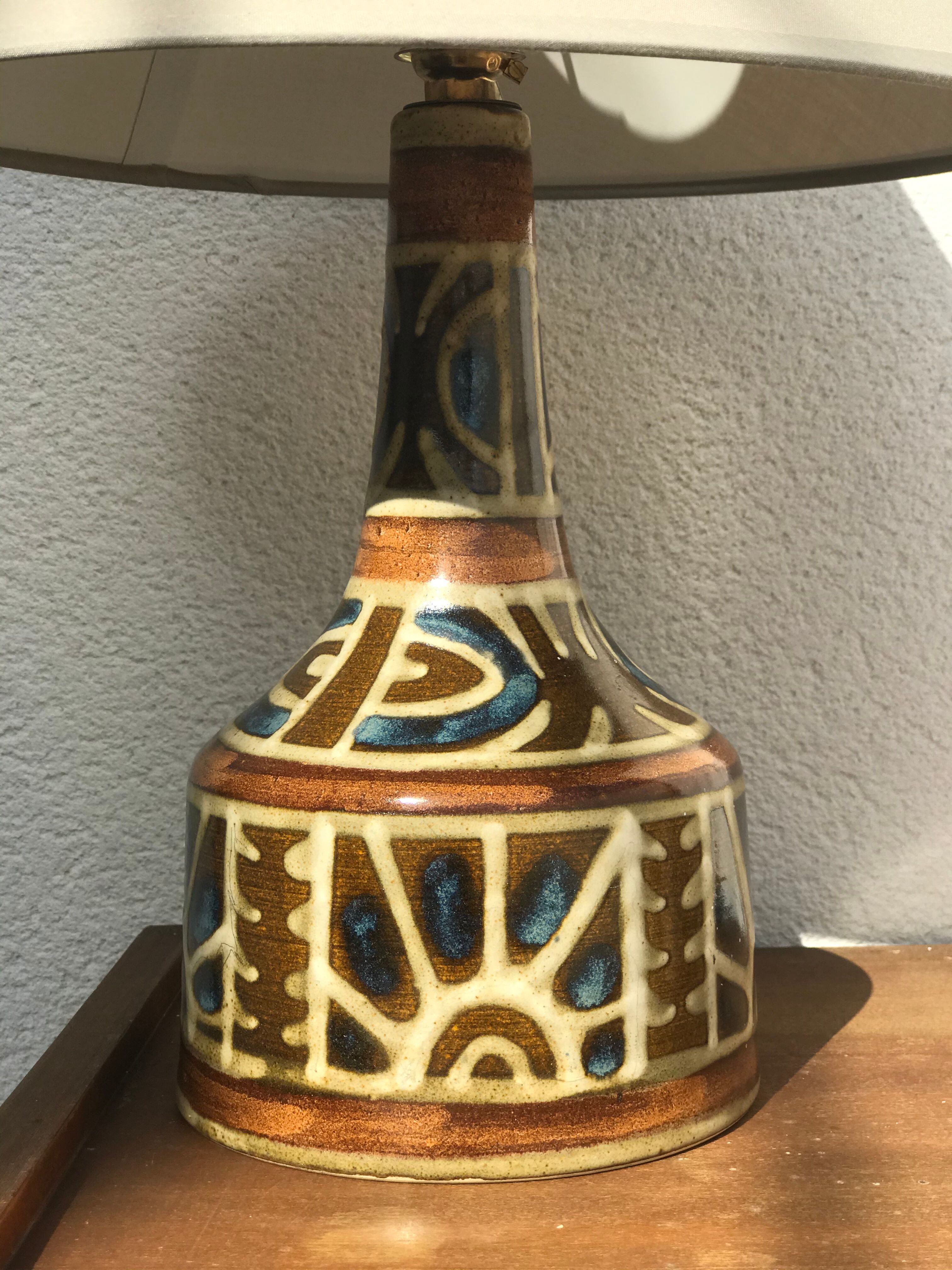 Vintage ceramic lamp