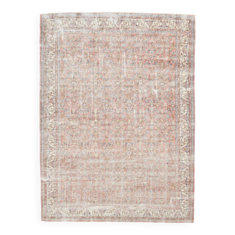 8x11 Pale Pink Persian Rug, 249x338Cm