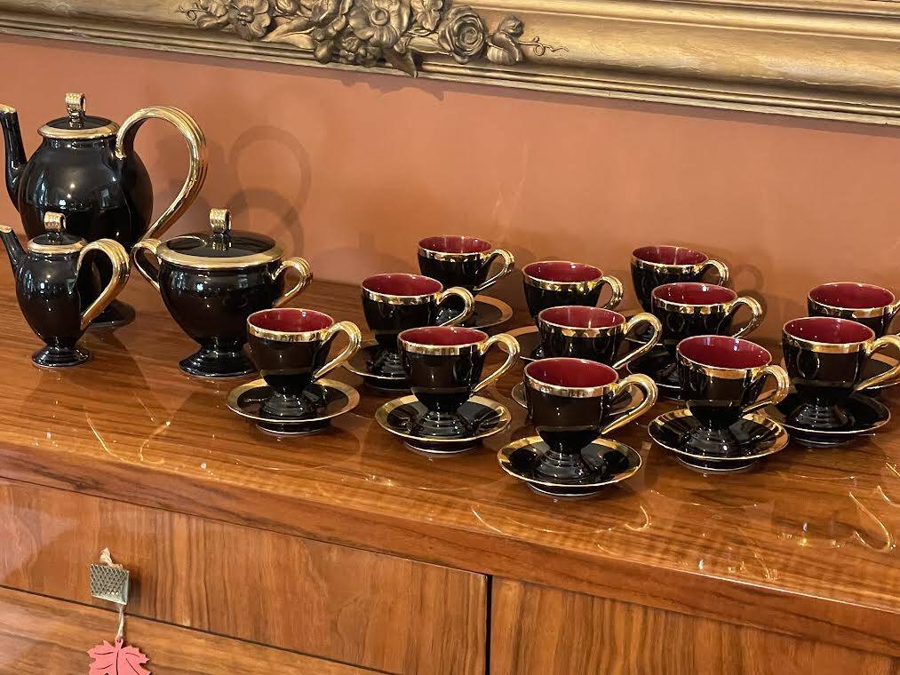 Vallauris coffee service from the 50s