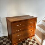 Vintage oak chest of drawers 1950