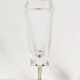 Crystal candlesticks, Rosenthal, designed by G. Jensen, Germany, 1970s