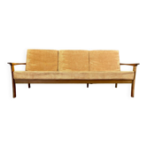 3-seater Scandinavian design sofa 1950