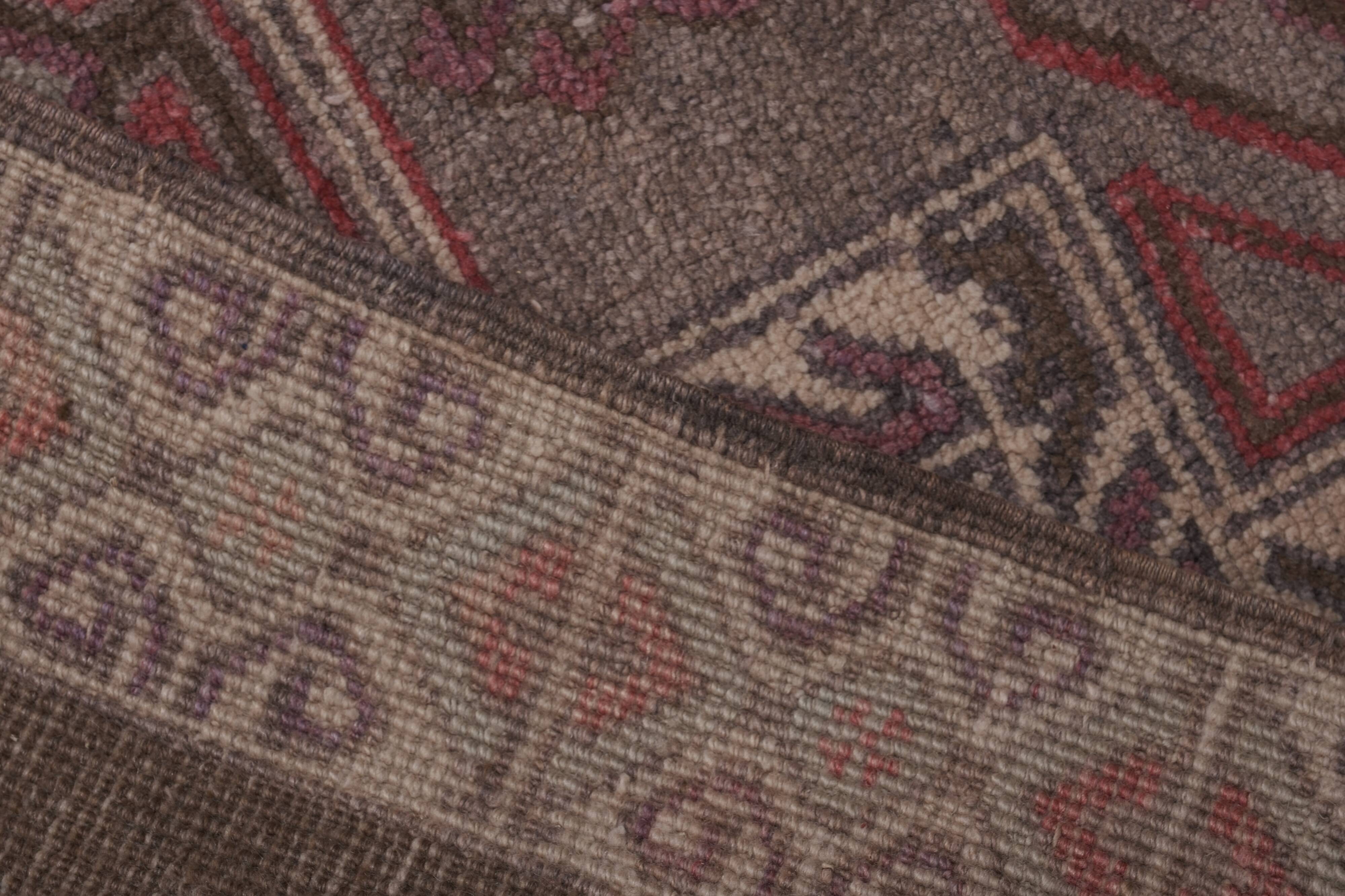 Vintage Turkish Oushak Rug Handwoven 91x160 cm