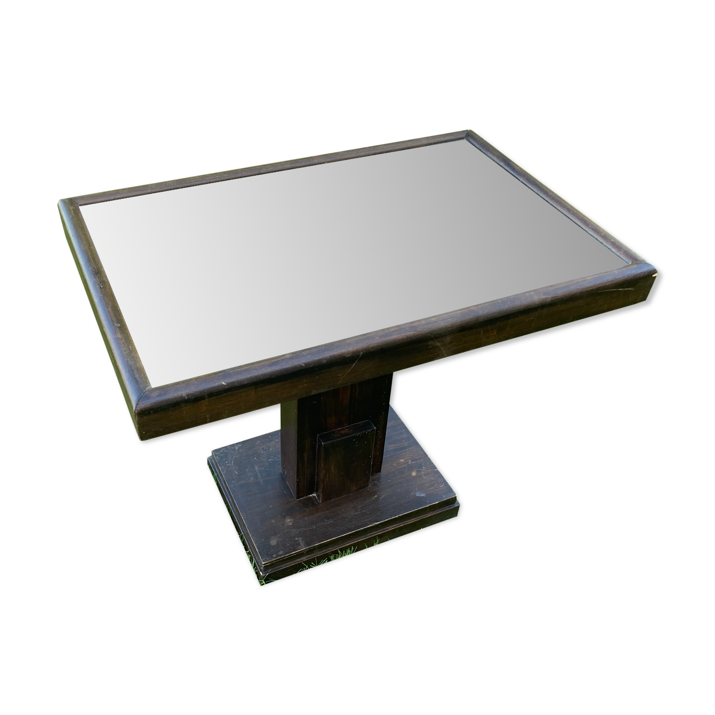 Mirror art deco side table