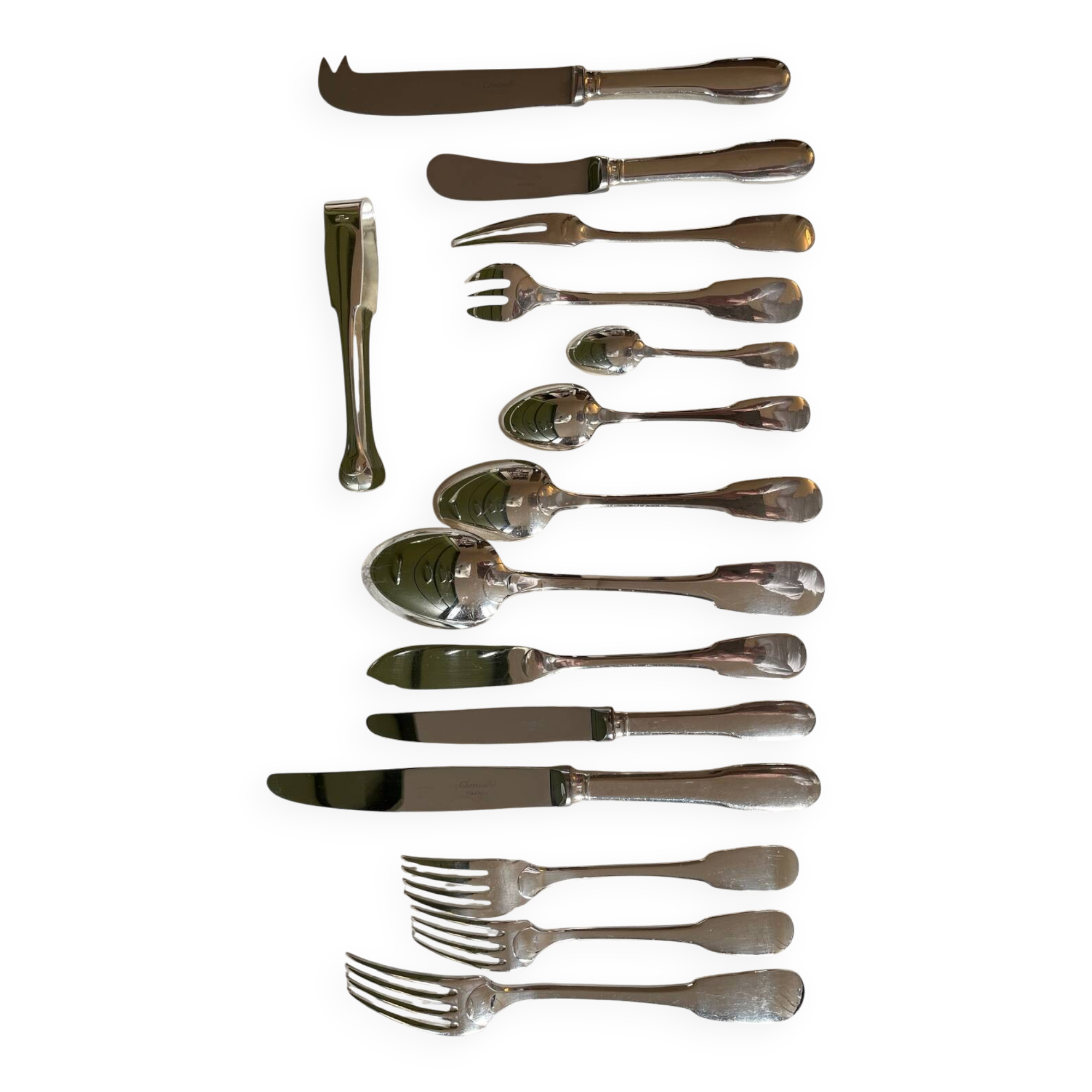 Christofle cutlery set of 179 pieces with its case.