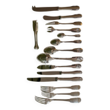 Christofle cutlery set of 179 pieces with its case.
