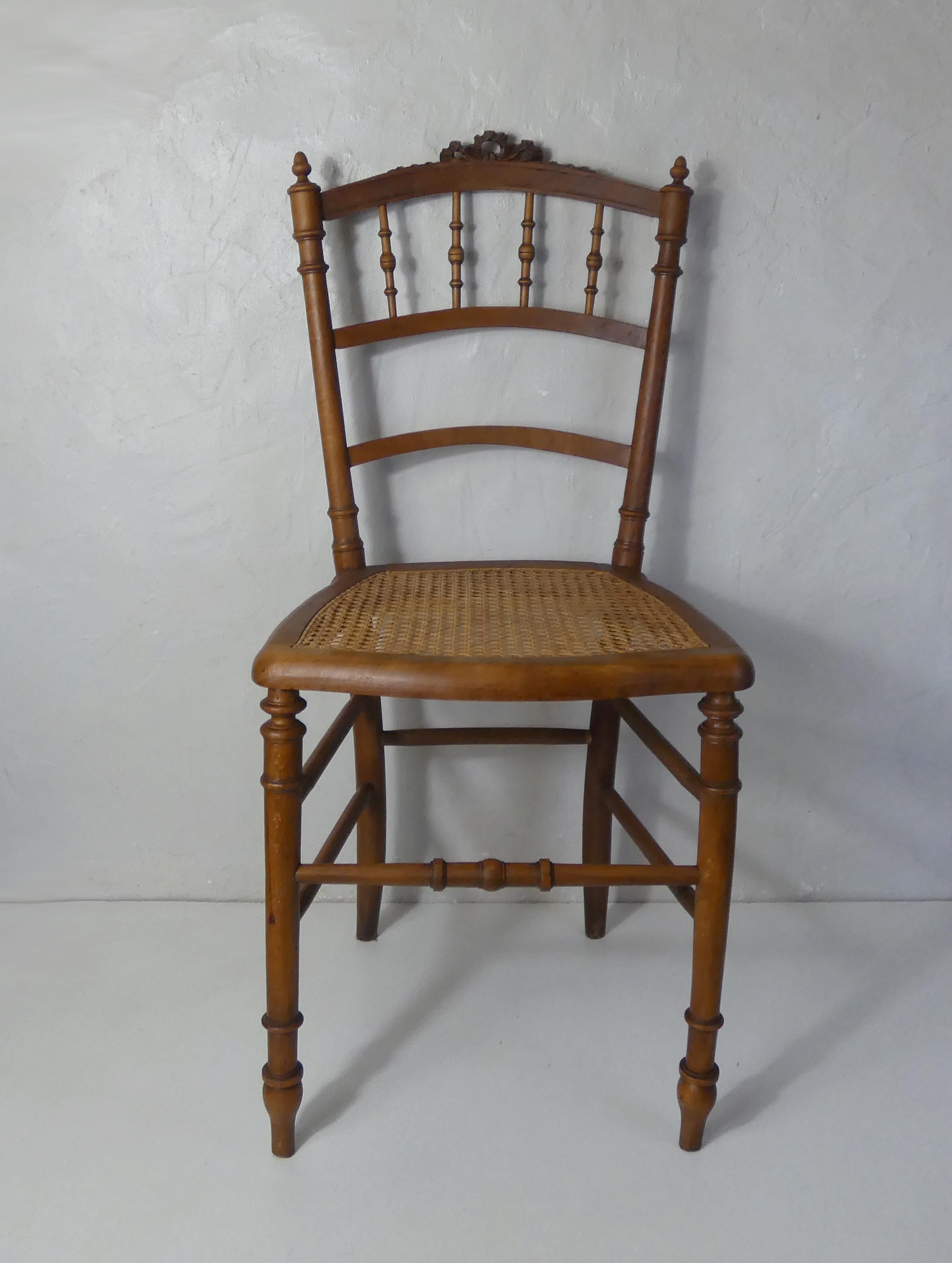 Chair Louis XVI canned knot