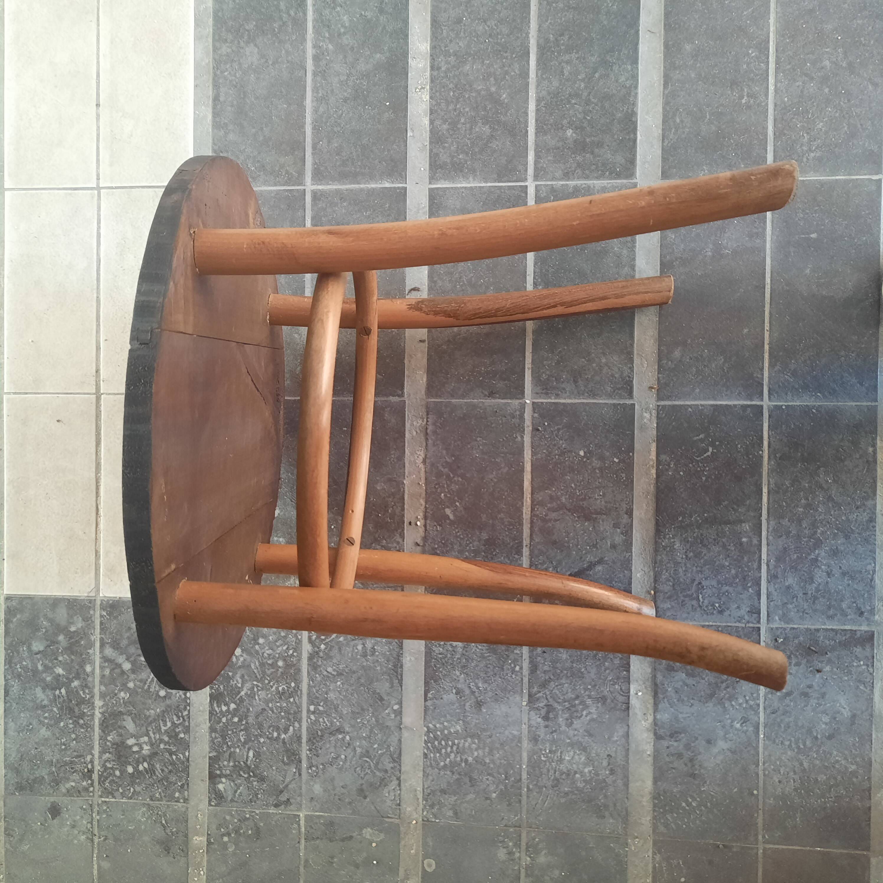Wooden coffee table