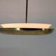 Buhaus / Functionalist Brass Chandelier UFO, 1930s, Restored