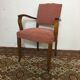 Fauteuil bridge moustache art déco