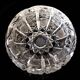 Cut crystal ashtray