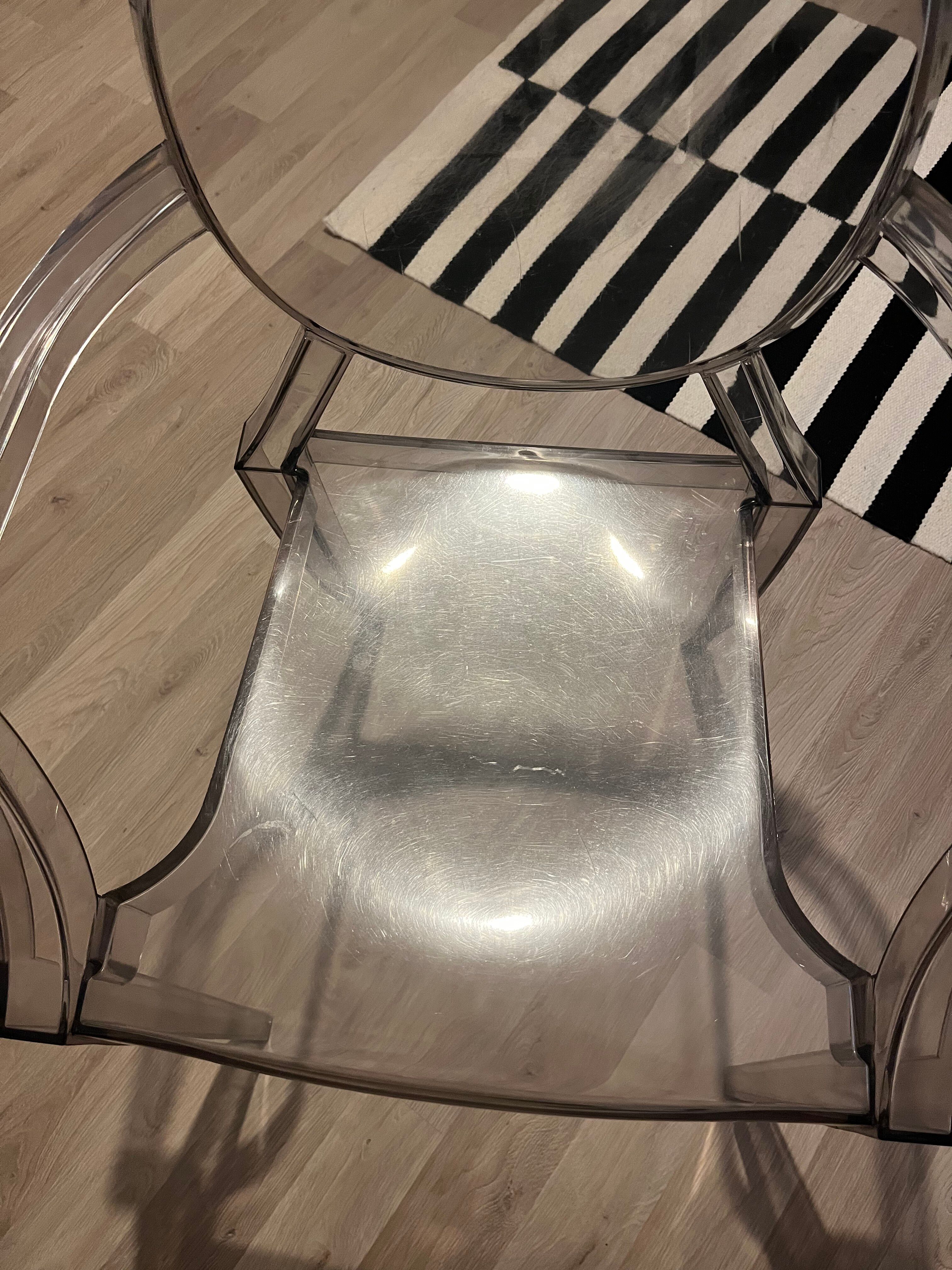 Kartell LOUIS GHOST chair by Philippe Starck