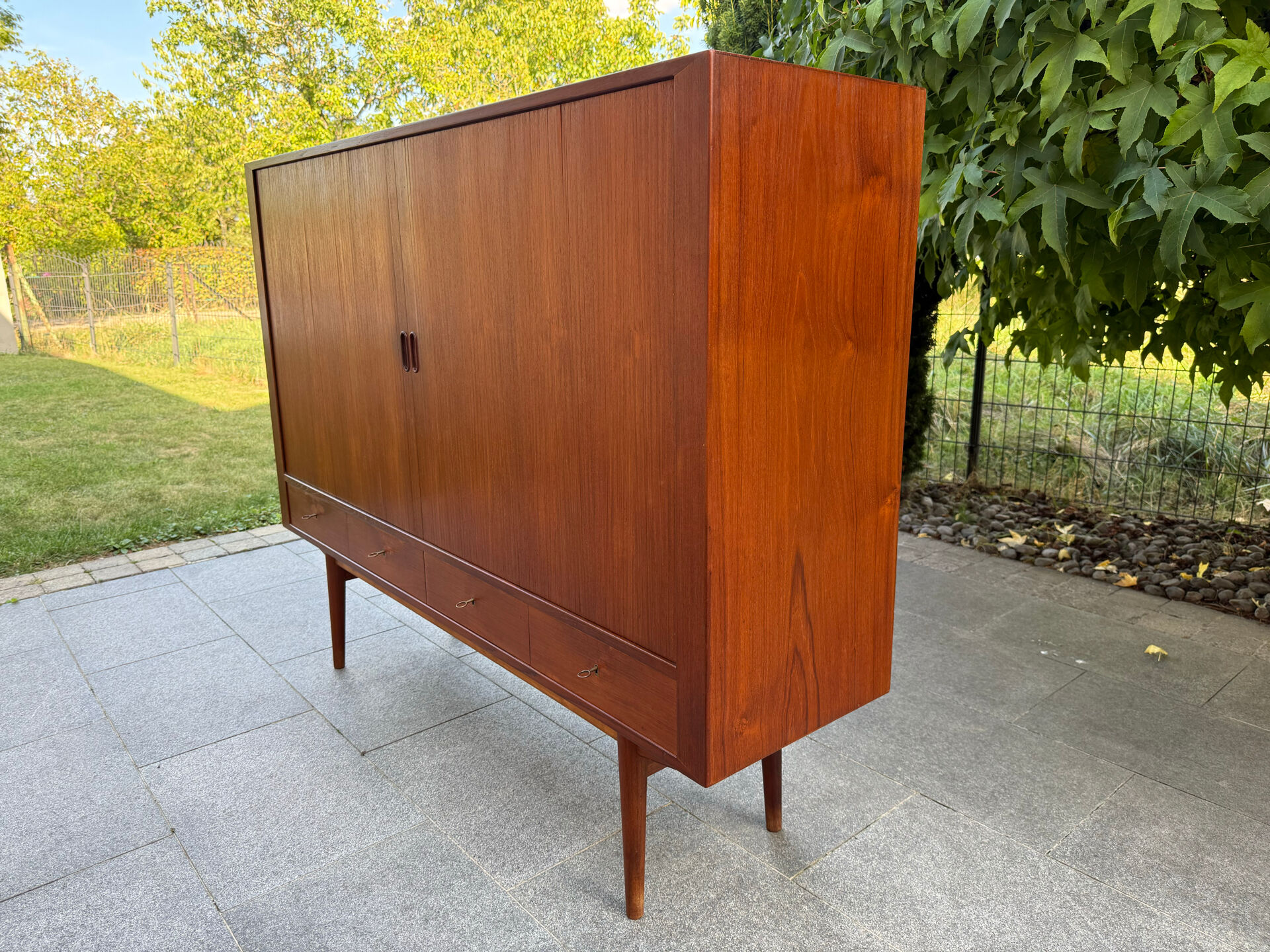 Scandinavian high buffet from the 1960s.