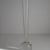 Soliflore vase in bubbled glass