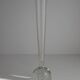 Vase soliflore en verre bullé