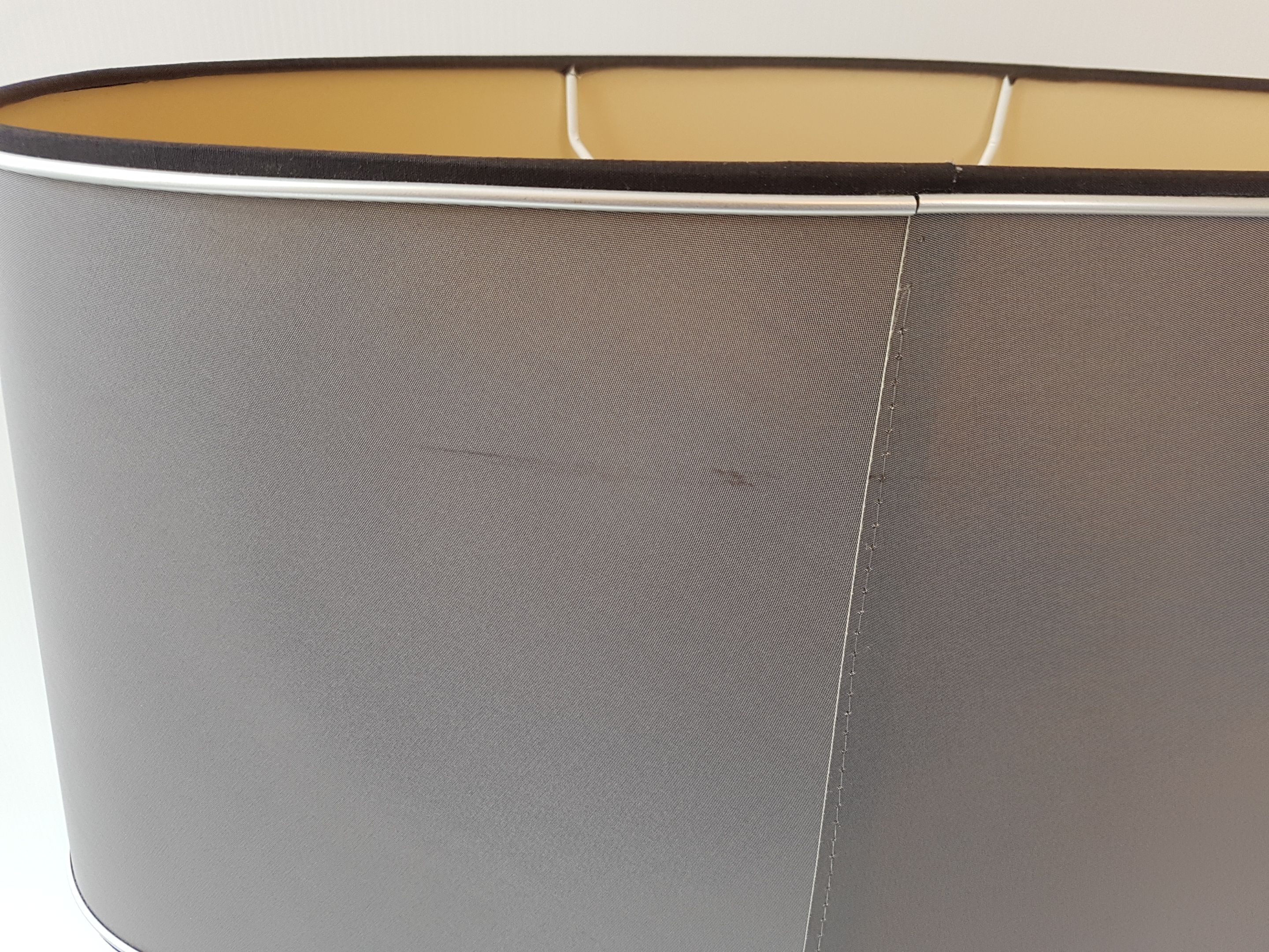Table lamp in bronze & marble 1970