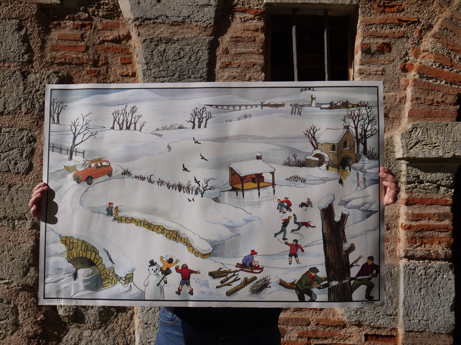 Camping & Winter School Poster