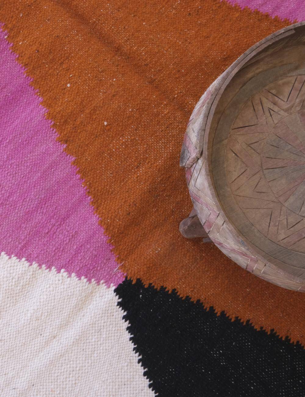 Contemporary Kilim Rug - 192 x 157 cm
