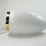 Italian art glass egg table lamp by Vetri Murano, 1970