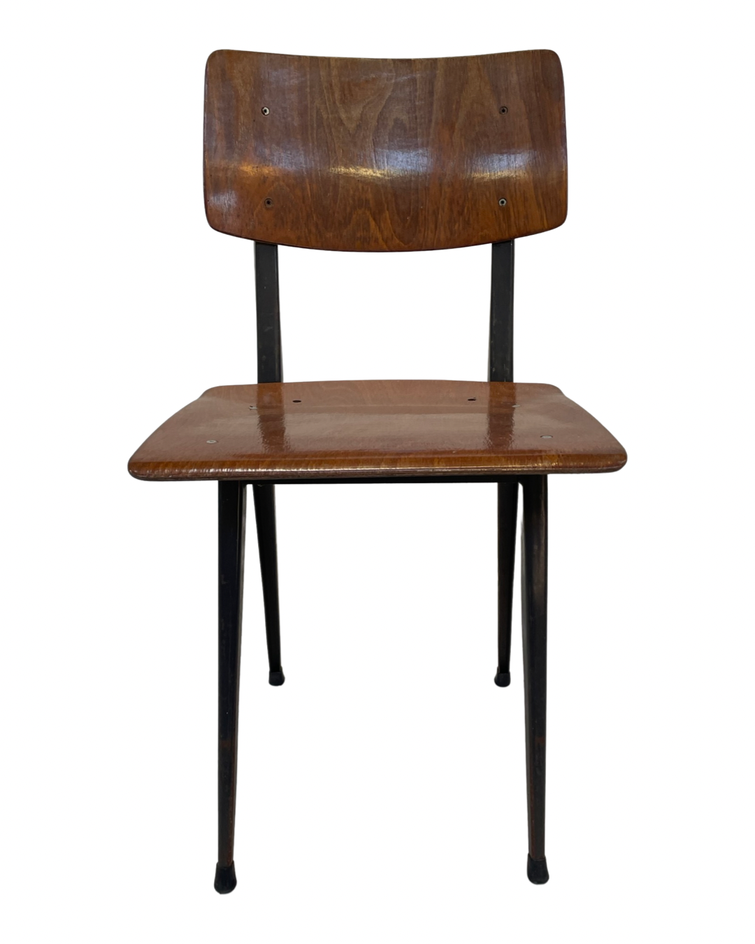 Set of four school chairs, Marko Holland  1960