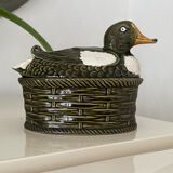 Terrine dish in slip