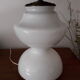 Lamp in white opaline Italian 60-70 years
