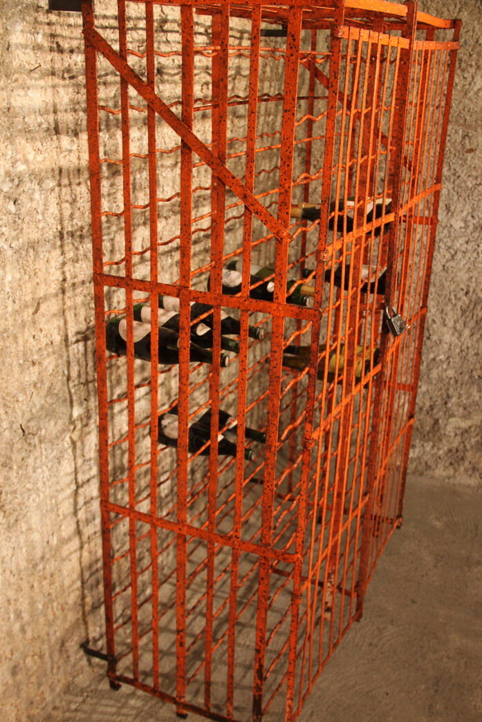 Wine cellar model cage metal cabinet