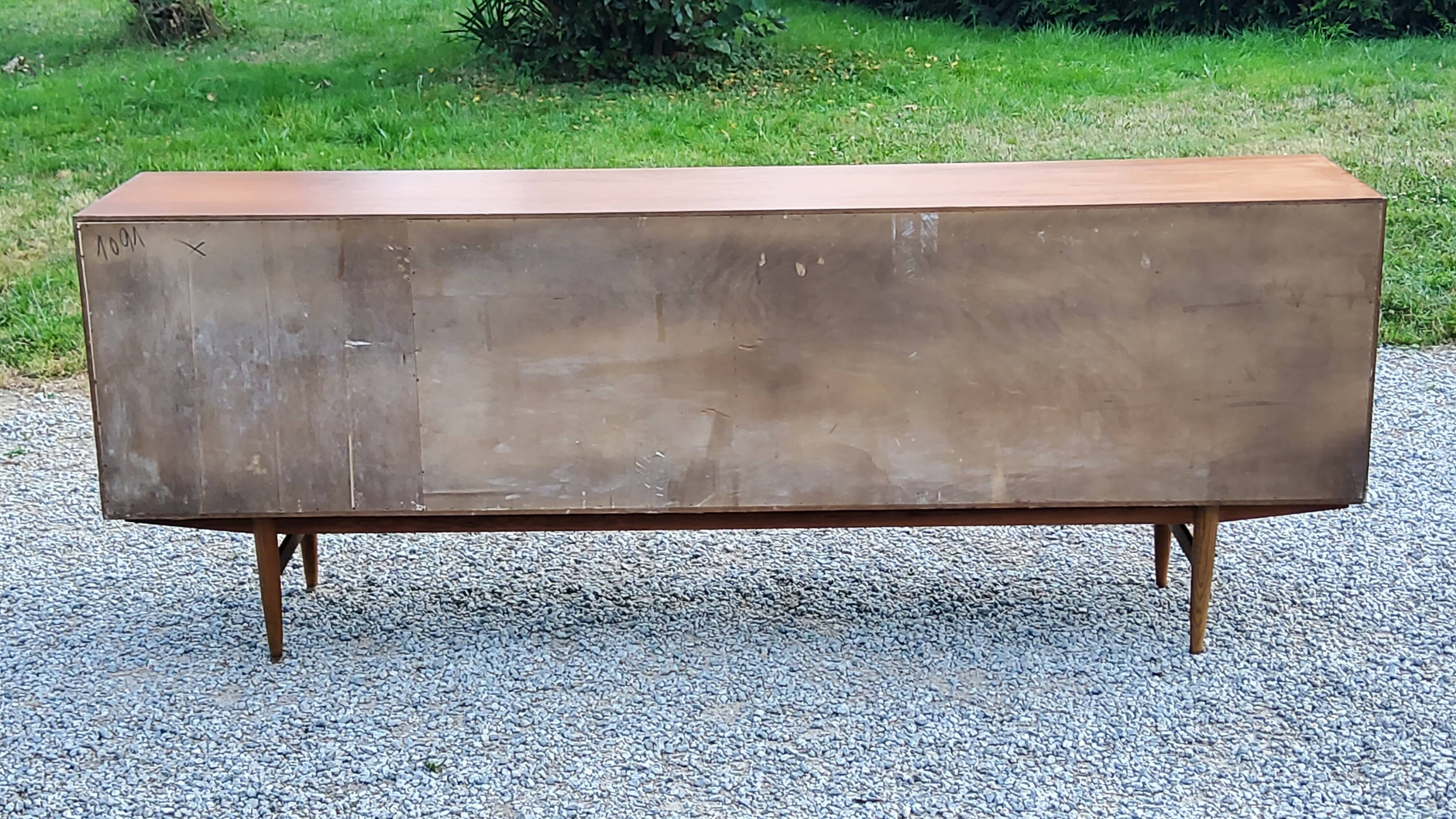 Scandinavian style teak sideboard from the 70s