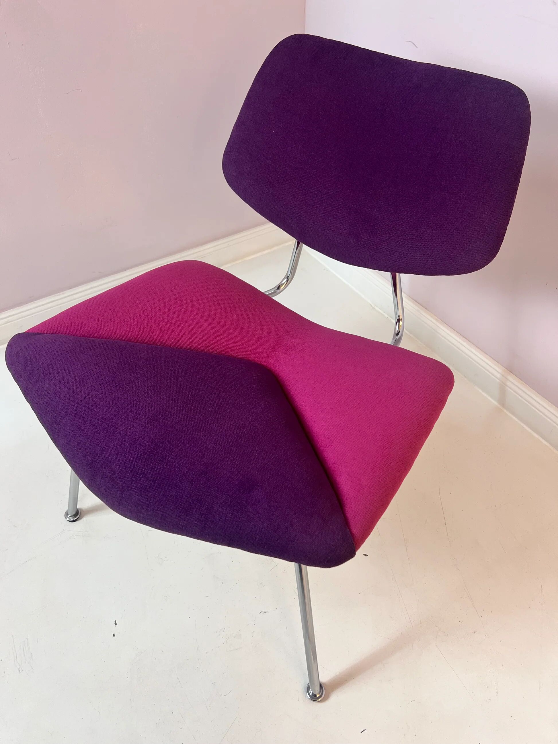 Vermund VL 135 armchair purple pink chrome