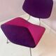 Vermund VL 135 armchair purple pink chrome