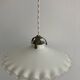 Opaline pendant light, vintage lighting