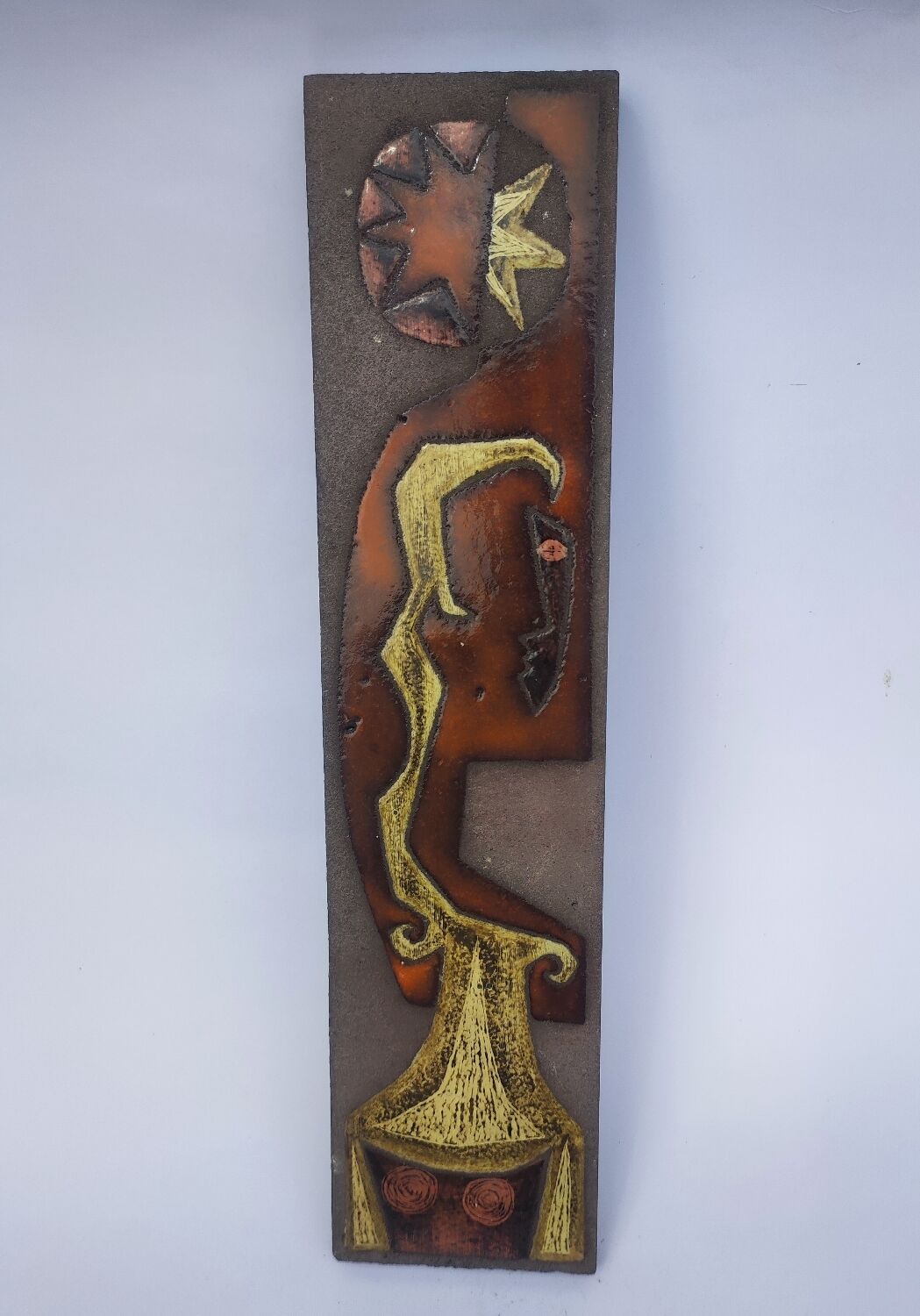 Lava plaque by Jean Jaffeux