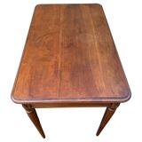 Bureau en noyer art-deco 1 tiroir
