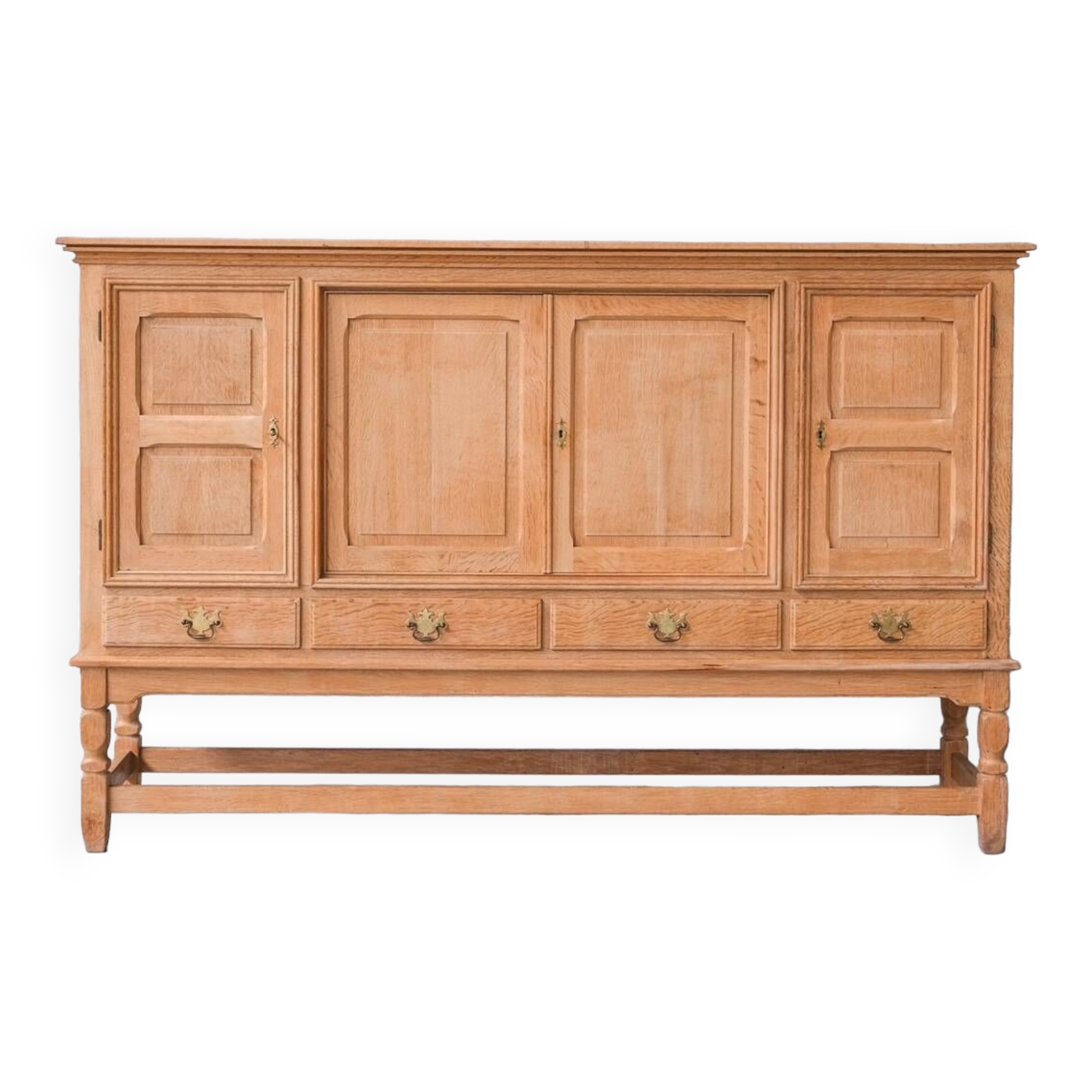Henning Kjaernulf attribution Oak Mid-Century Danish Sideboard