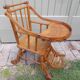 Old high chair for children Luterma
