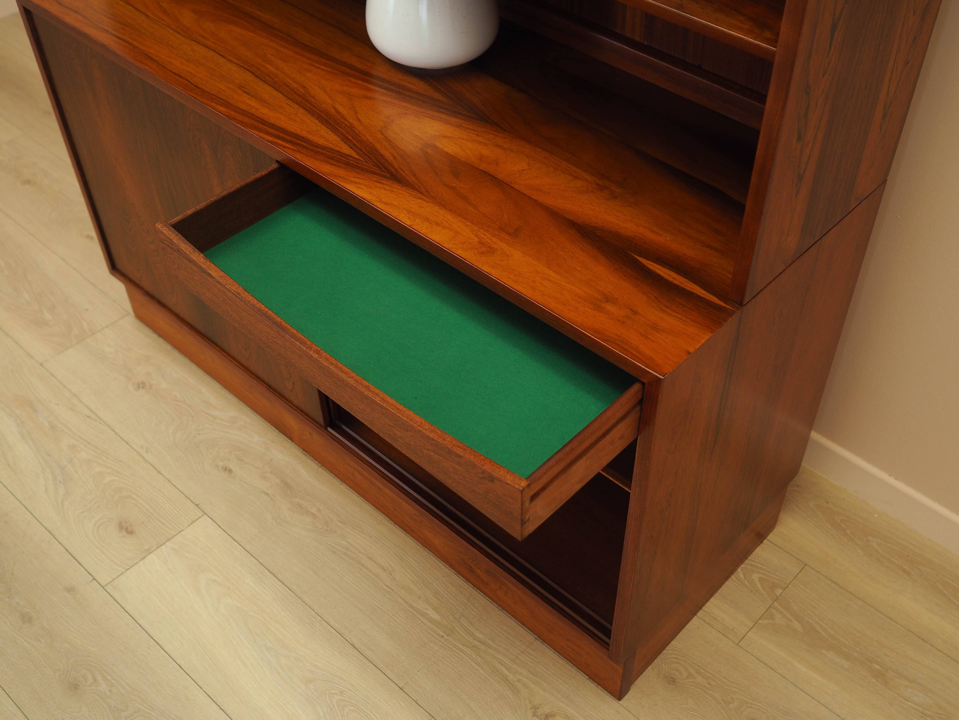 Rosewood bookcase, Danish design, 1970s, manufactured by Hundevad
