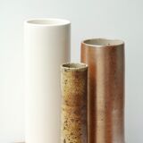 Vase rouleau en grès, années 70