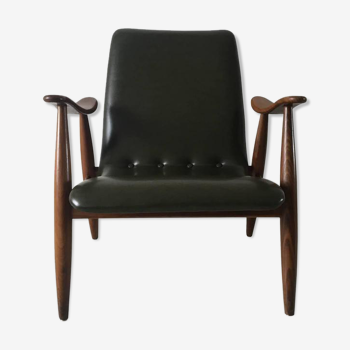 Fauteuil par Louis Van Teeffelen pour Webe, 1960s