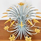 Grand lustre italien Hollywood Regency par Hans Kögl