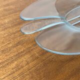 Vintage glass bowl from Holmegaard, 1970s.