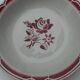 Hollow dish, round, floral decoration