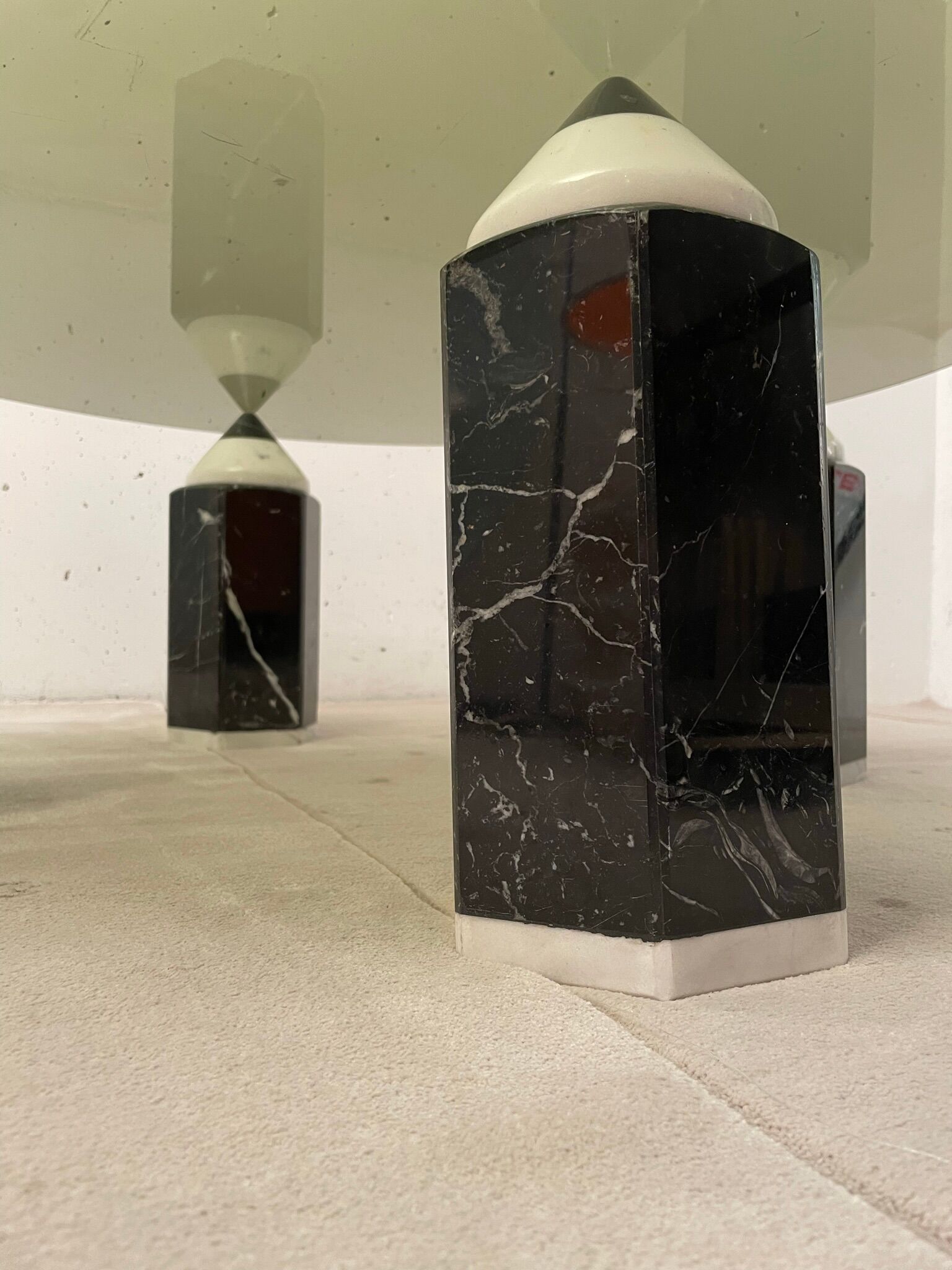 Coffee table Neurone by Pio Porcinai 1980