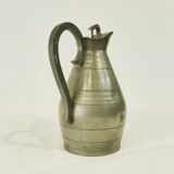 Tin pitcher by J.Despres 20th century