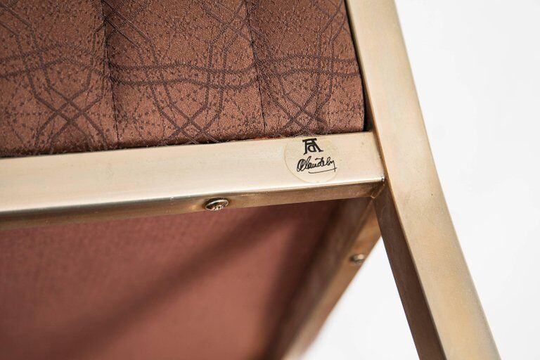 Set of 6 chairs Alain Delon for the Jansen home