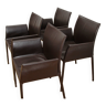 Set of 4 Léa chairs, Zanotta