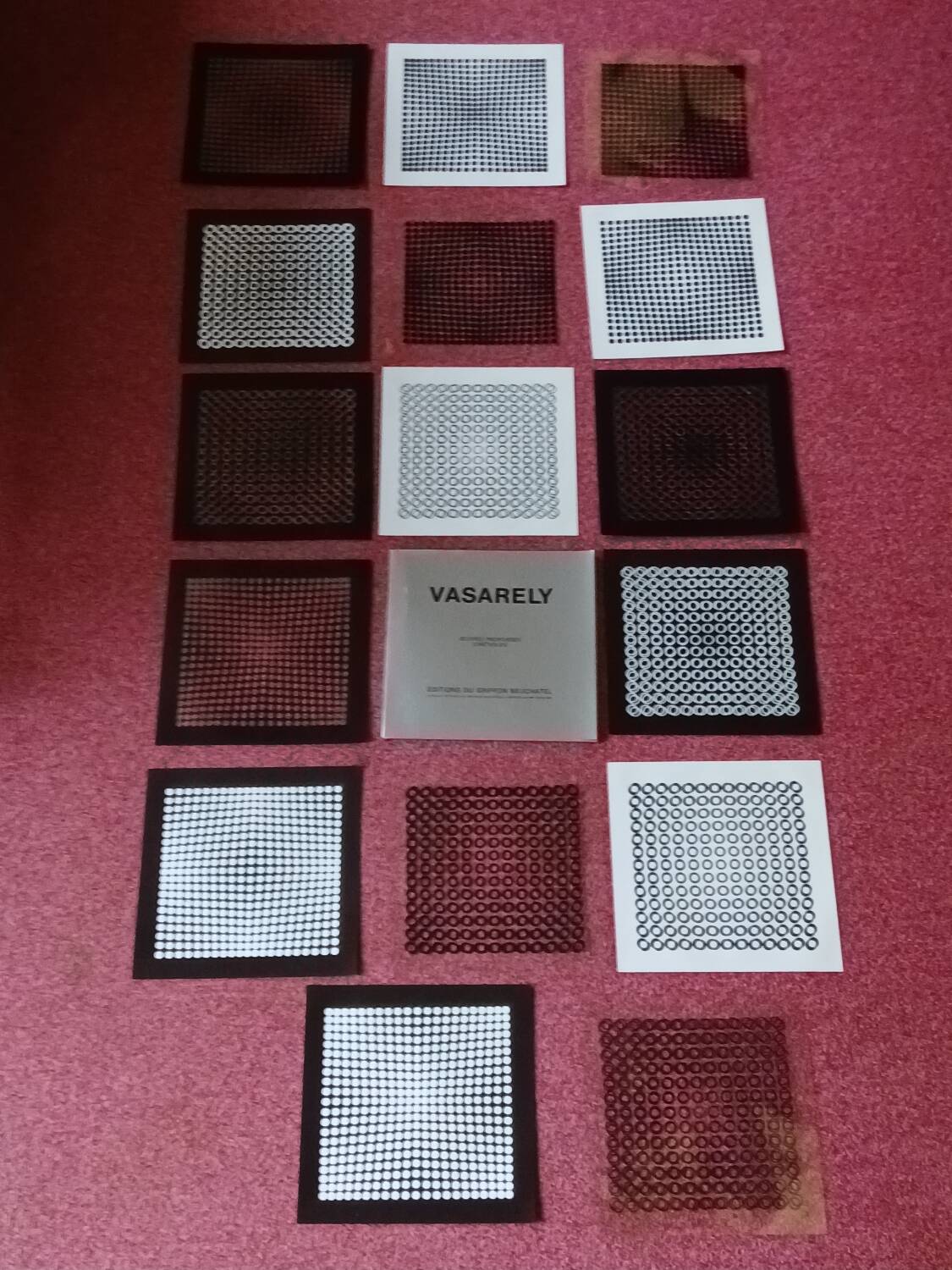 Rare Complete Portfolio "Deep Kinetics" - Victor Vasarely - Ed. Gr