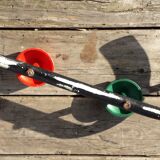 Coat holder multicolored 60's.